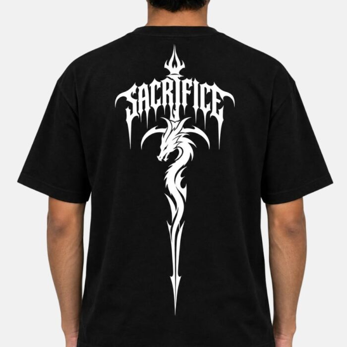 Sacrifice Dragon Printed T-Shirt