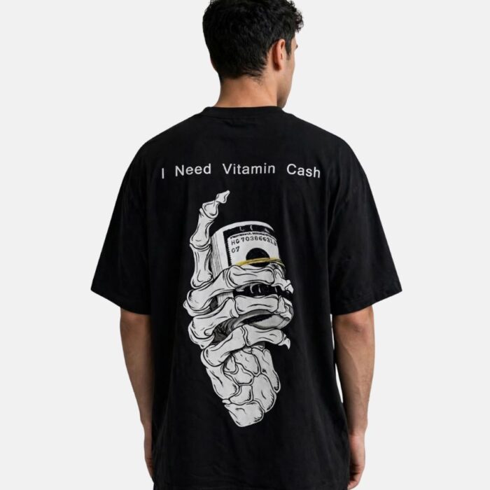 Vitamin Cash Printed T-Shirt